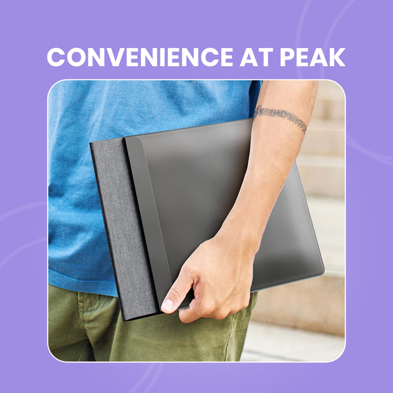 4 in 1 Wiresless Charging Laptop Sleeve