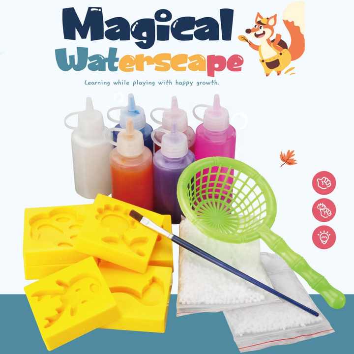 Sea Creature 10 Colors Magic Water Elf Toy Kit (MWET-10N)