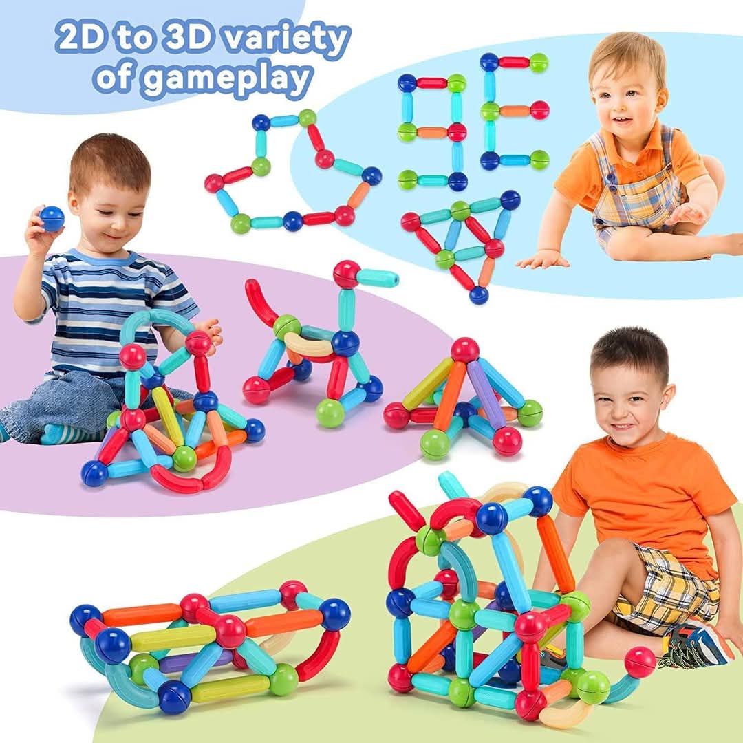 42 Pcs Magnetic Building Blocks