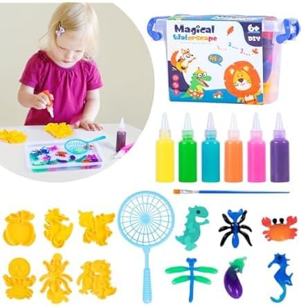 Sea Creature 10 Colors Magic Water Elf Toy Kit (MWET-10N)