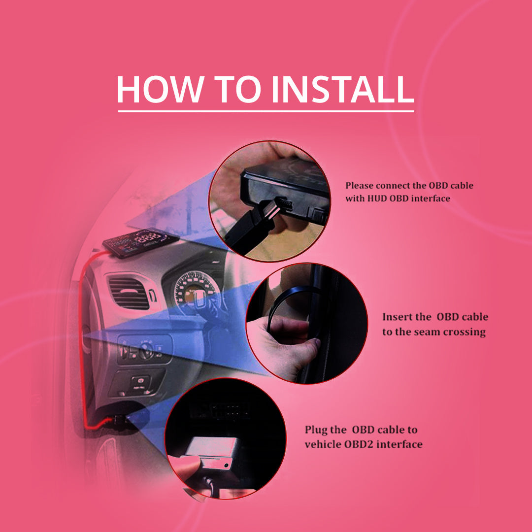 Head Display Speedometer