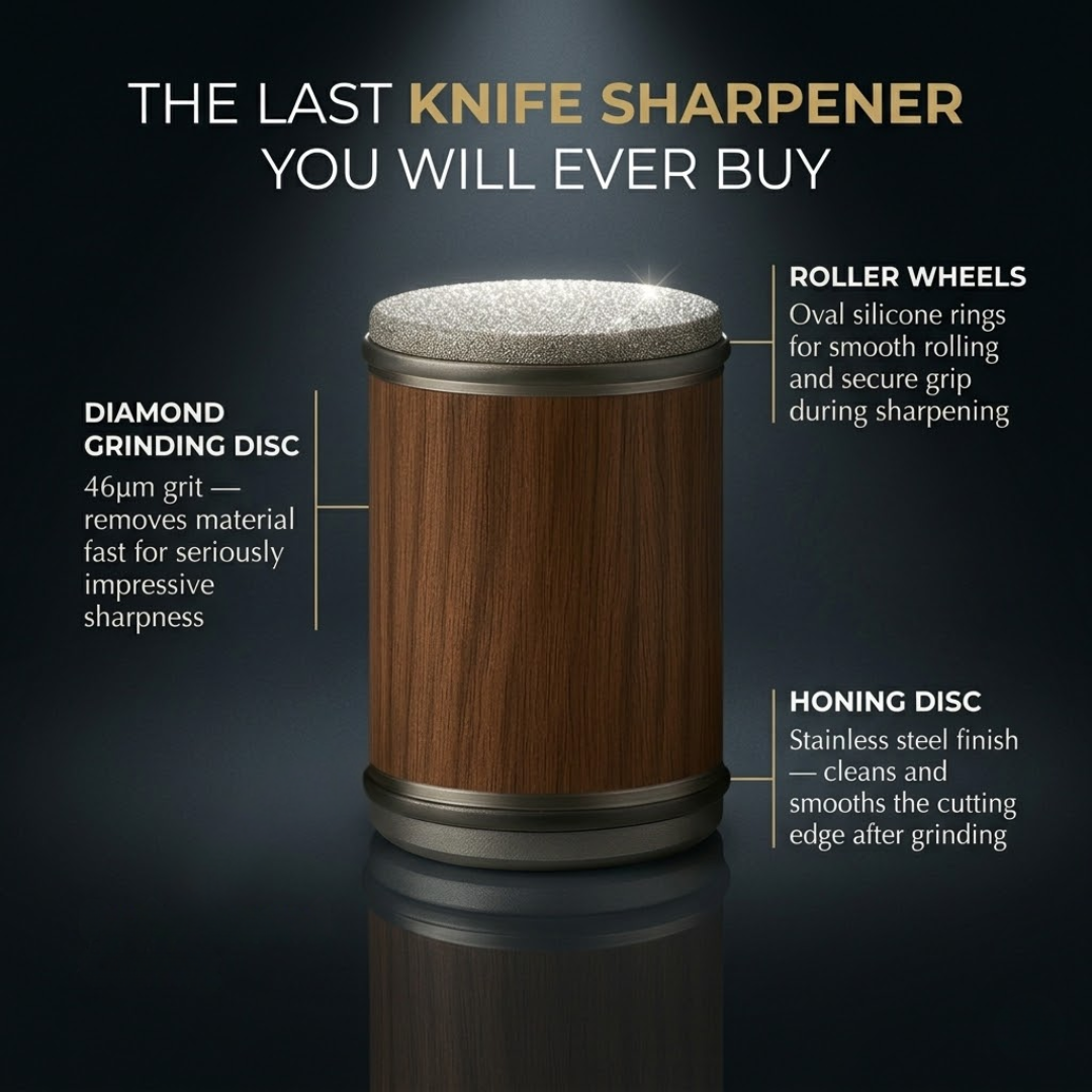 Rolling Knife Sharpener Tool