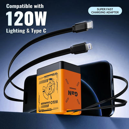 2 IN 1 Gan Fast Charger