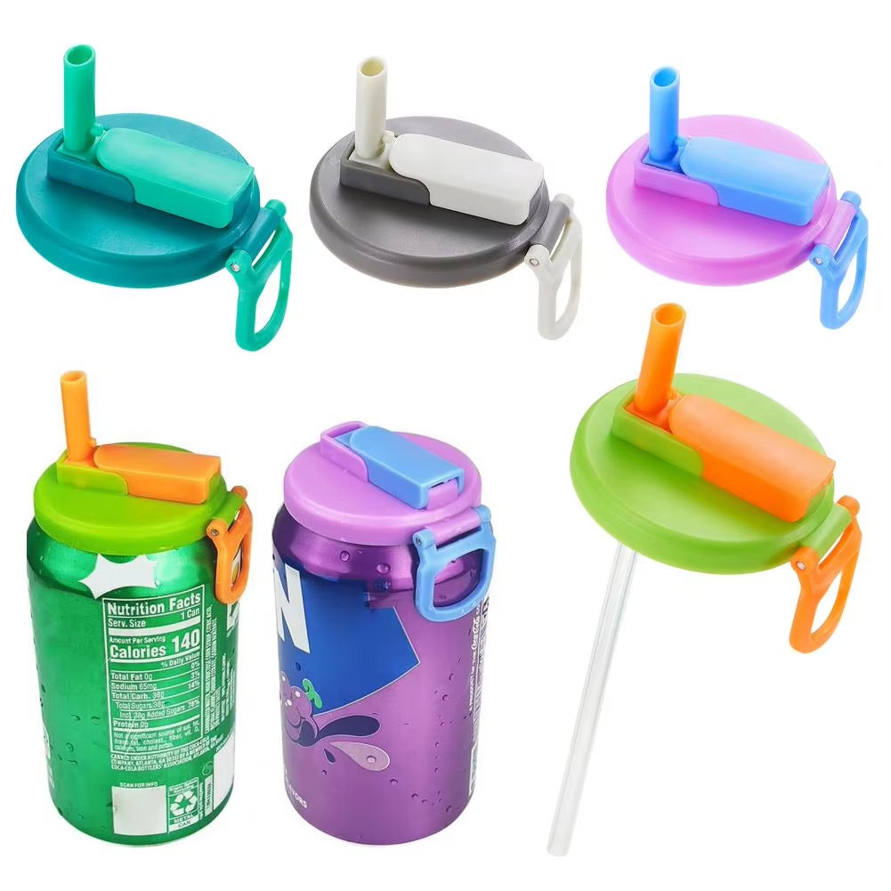 Soda Can Lids With Straw
