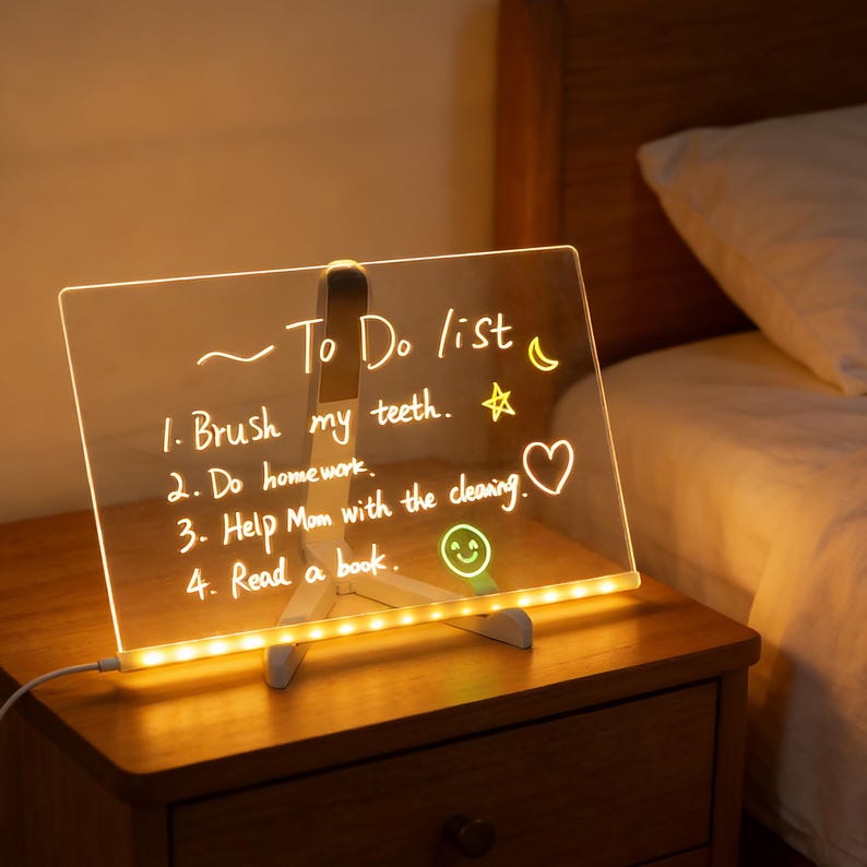 LED Colorful Glow Drawing Board